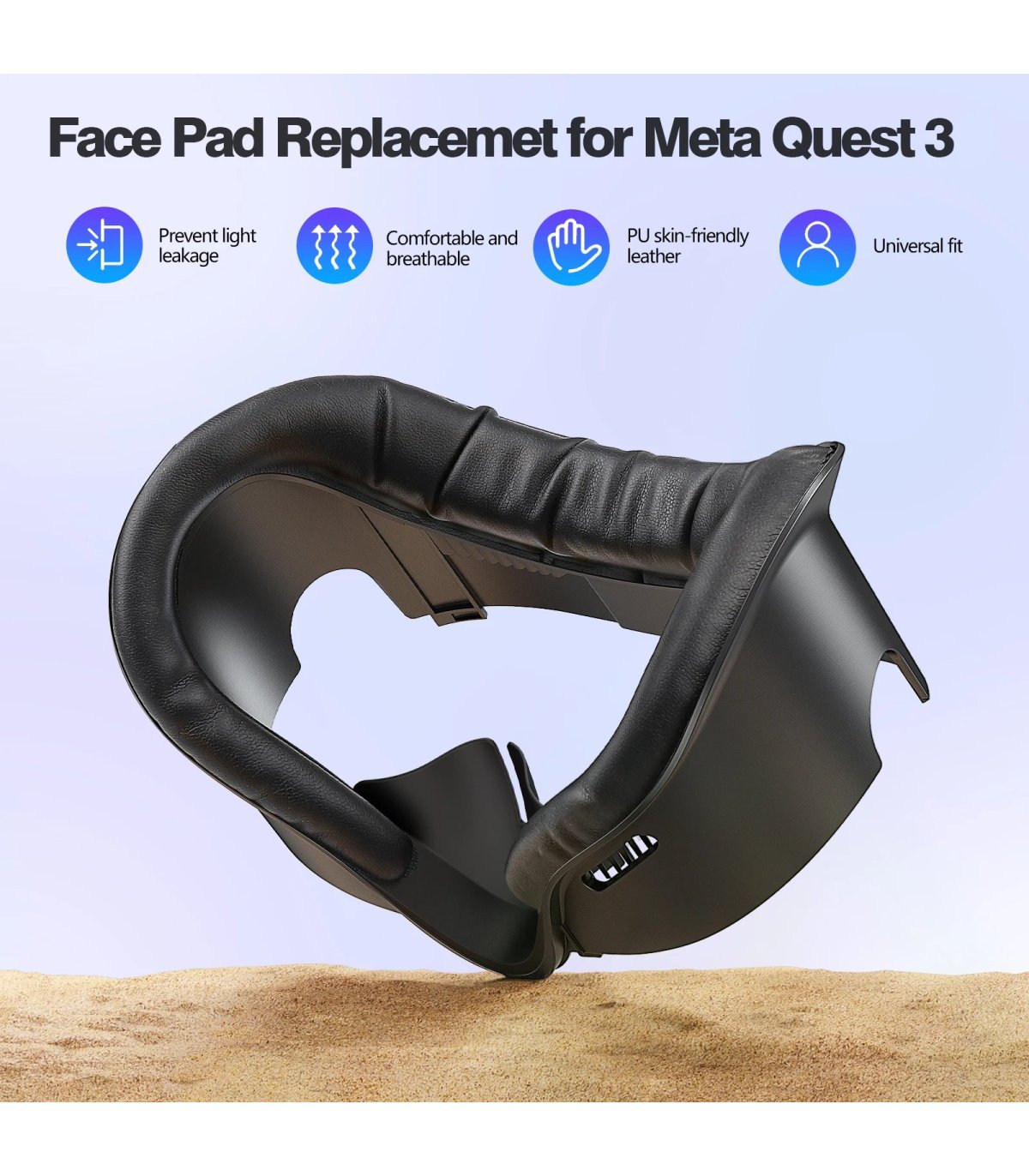 Pirkt More convenient facepiece for Meta Quest 3 Lieliska cena