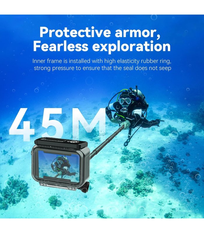 Pirkt Waterproof Case for DJI Action 3/4/5 Pro Lieliska cena