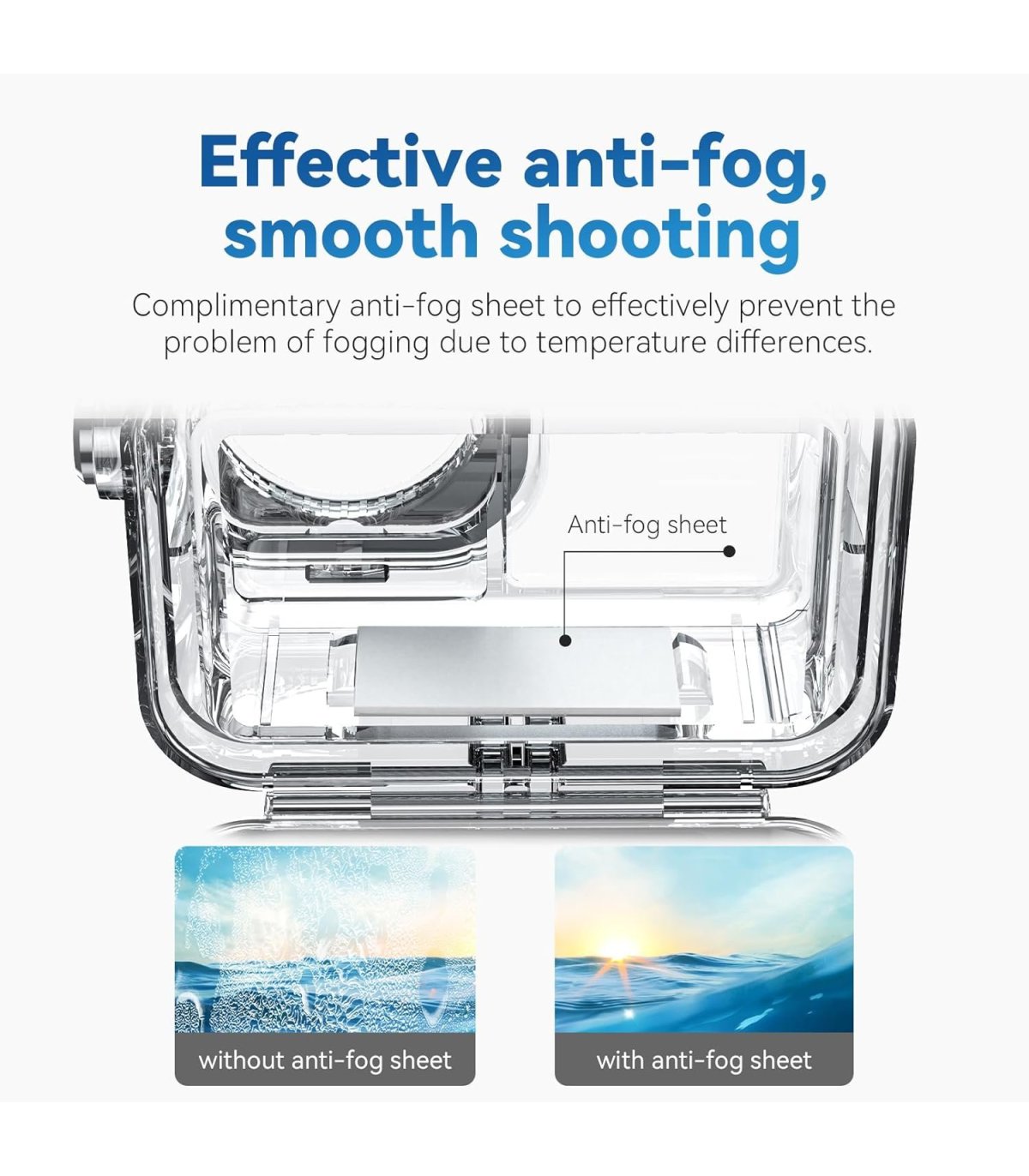 Pirkt Waterproof Case for DJI Action 3/4/5 Pro Lieliska cena