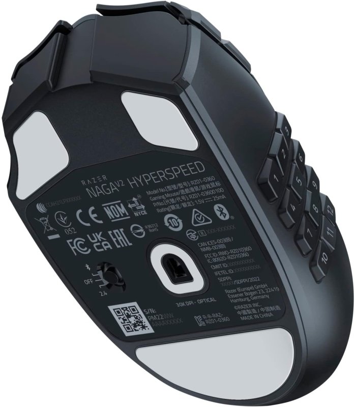 Įsigykite Belaidė Žaidimų Pelė Razer Naga V2 Hyperspeed Gera Kaina 