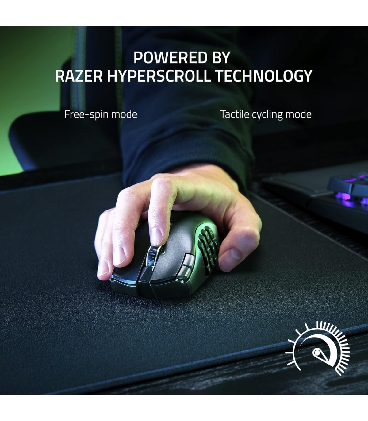 Pirkt Wireless Gaming Mouse Razer Naga V2 Hyperspeed Black Lieliska cena