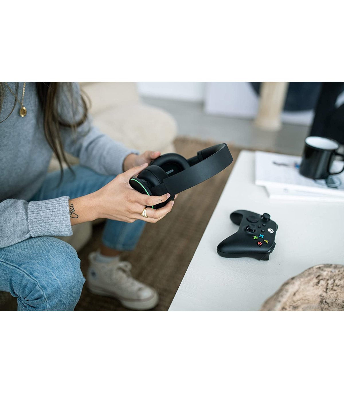 Įsigykite Ausinės  belaidės Xbox, Windows 10 [Naudotos] Gera Kaina 