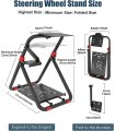 Buy Adjustable Racing Wheel Stand, compatible with Logitech G29/G923/G920 and Thrustmaster T300/T248 for Great Price