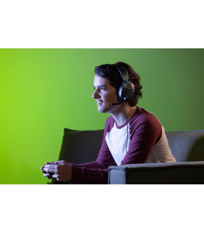 Įsigykite Turtle Beach Recon 70 juodos spalvos laidinės žaidimų ausinės, oficialiai licencijuotos Xbox Series X/S ir Xbox One Gera Kaina 