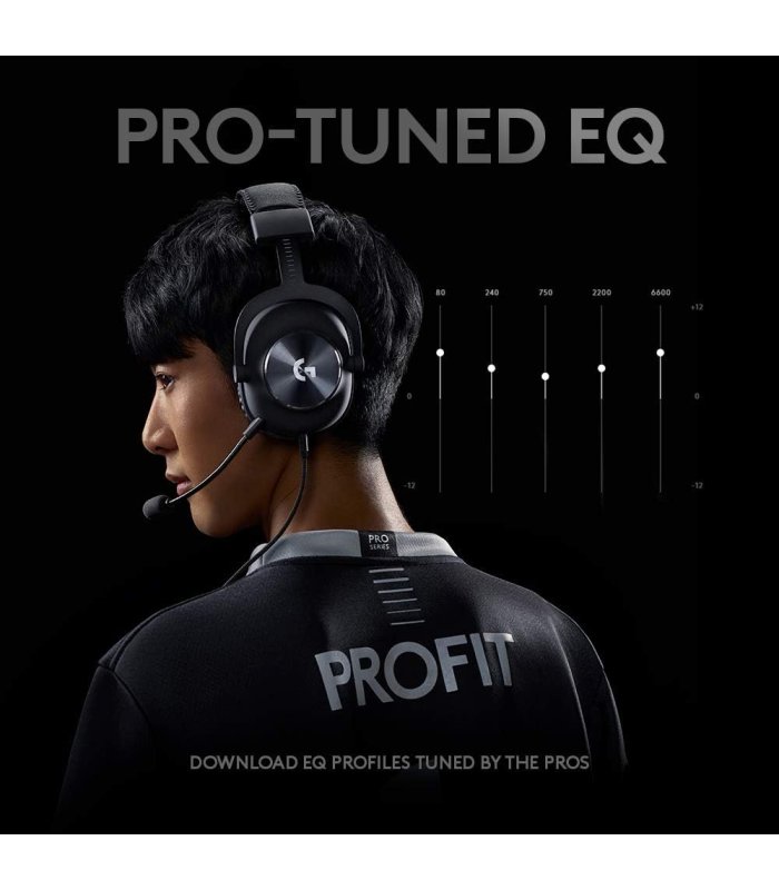 Купить Проводная гарнитура Logitech G PRO X (2-го поколения), черная, подходит для ПК, Xbox, Playstation, VR Отличная цена