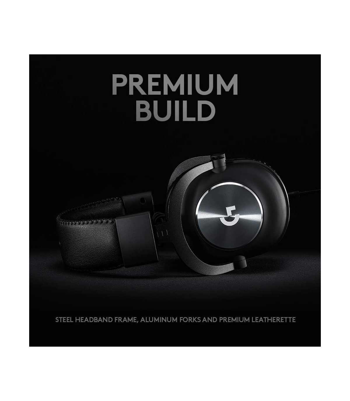 Įsigykite Ausinės laidinės Logitech G PRO X (2nd gen) Juodos, tinka PC, Xbox, Playstation, VR Gera Kaina 