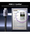 Osta UGREEN HDMI 2.1 48Gbps, 8K/4K, eARC, HDR ja ühilduvus PS5 ja Xbox Series X/S-ga (2 m) Hea hind