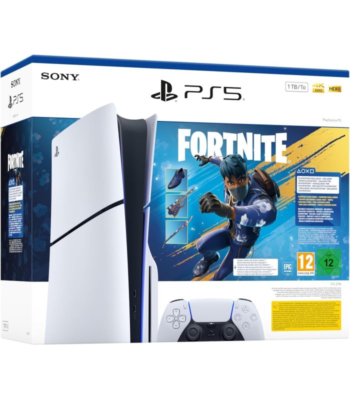 Osta Playstation 5 Slim 1TB plaadiväljaanne + Fortnite Flowering Chaos Hea hind