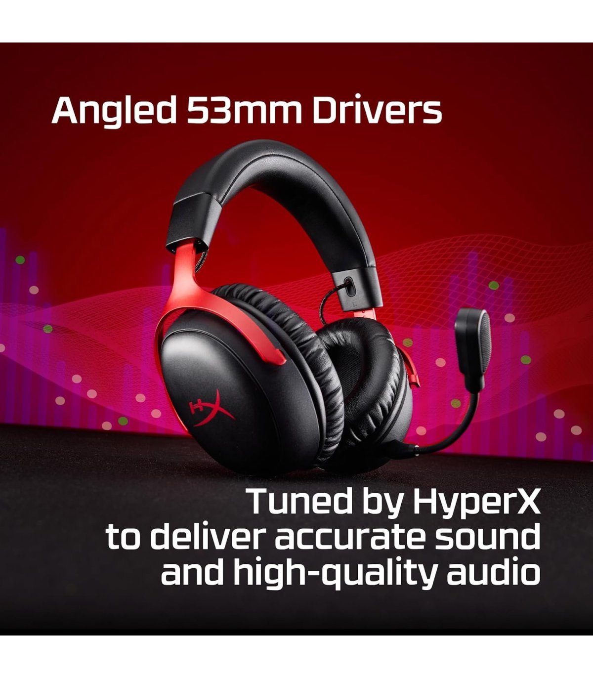 Buy Wireless Headphones HyperX Cloud III S Black / Red, Bluetooth, 2.4GHz for Great Price