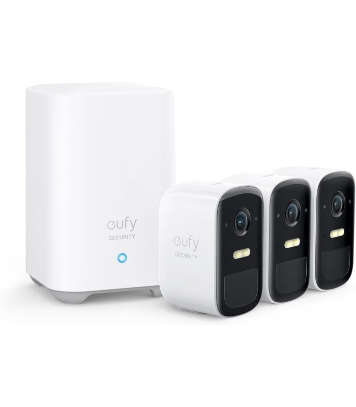 Buy Eufy 2C IP67 Outdoor Security 3 Wireless Camera System 1080p for Great Price