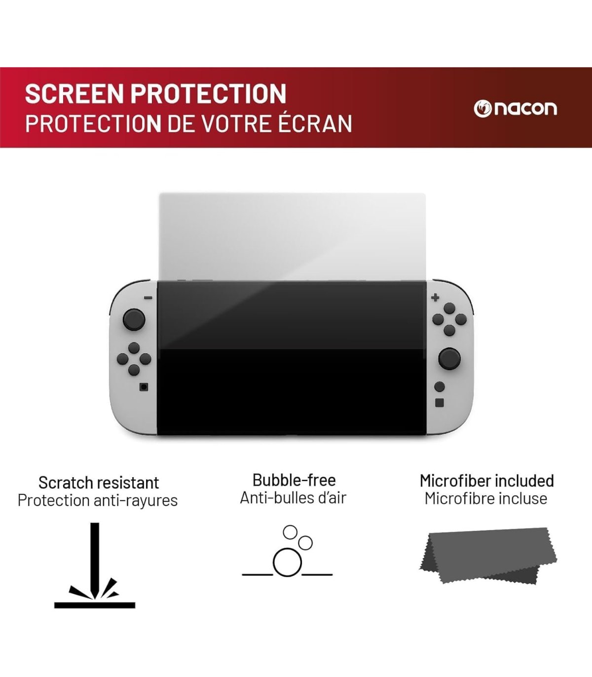 Buy Nacon Hard Case for Nintendo Switch 2 + Screen Protector and Game Box for Great Price