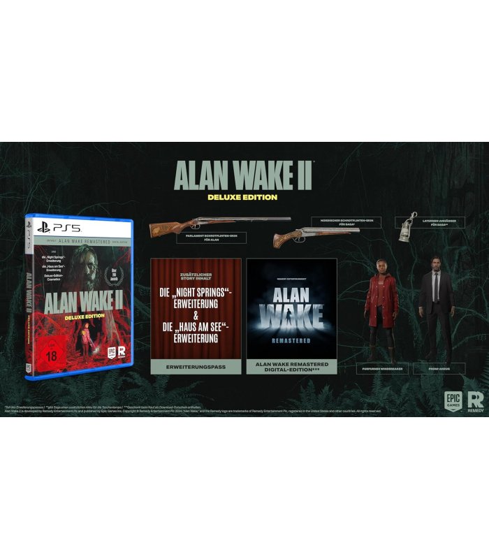 Pirkt Alan Wake 2 Deluxe Edition PS5 Lieliska cena