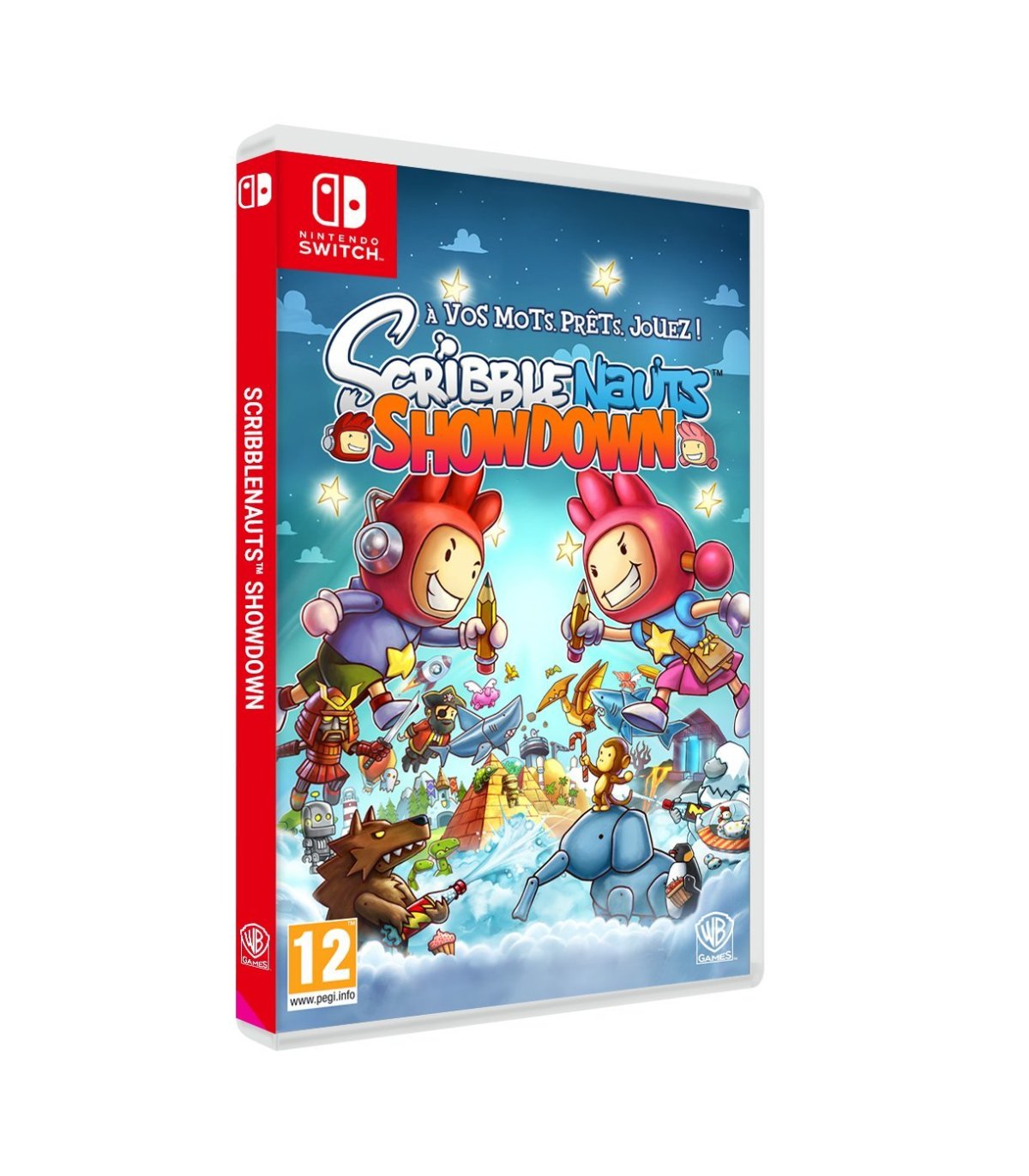 Pirkt Scribblenauts Showdown Nintendo Switch [Lietotas] tikai karte Lieliska cena