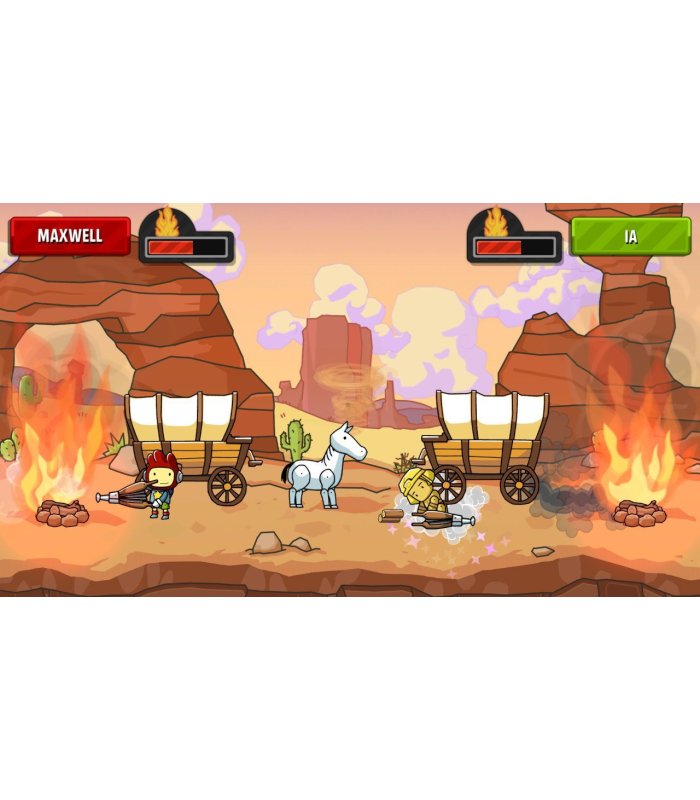 Купить Scribblenauts Showdown Nintendo Switch [Пользованый] только карта Отличная цена