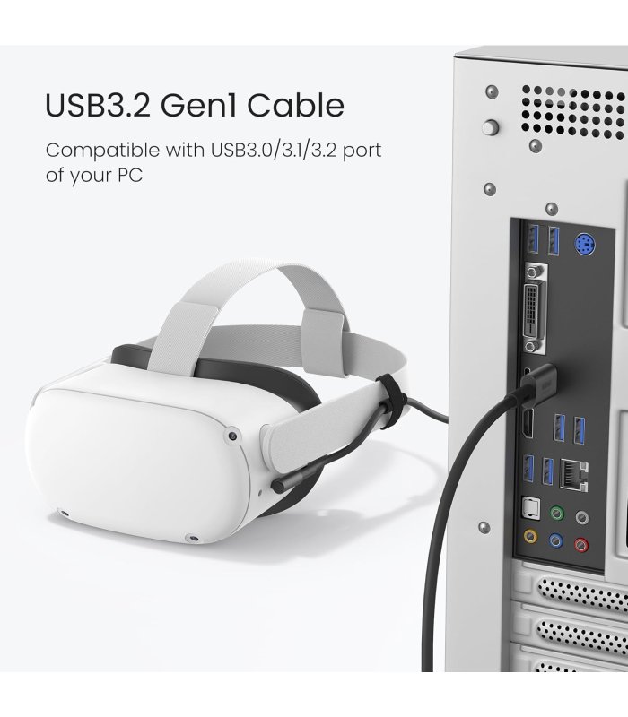 Įsigykite KIWI design Link Cable 5 m USB 3.0 (Juodas) Gera Kaina 