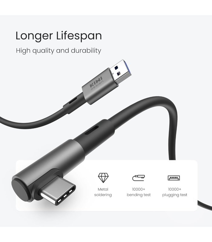 Osta KIWI design lingikaabel 5 m USB 3.0 (must) Hea hind