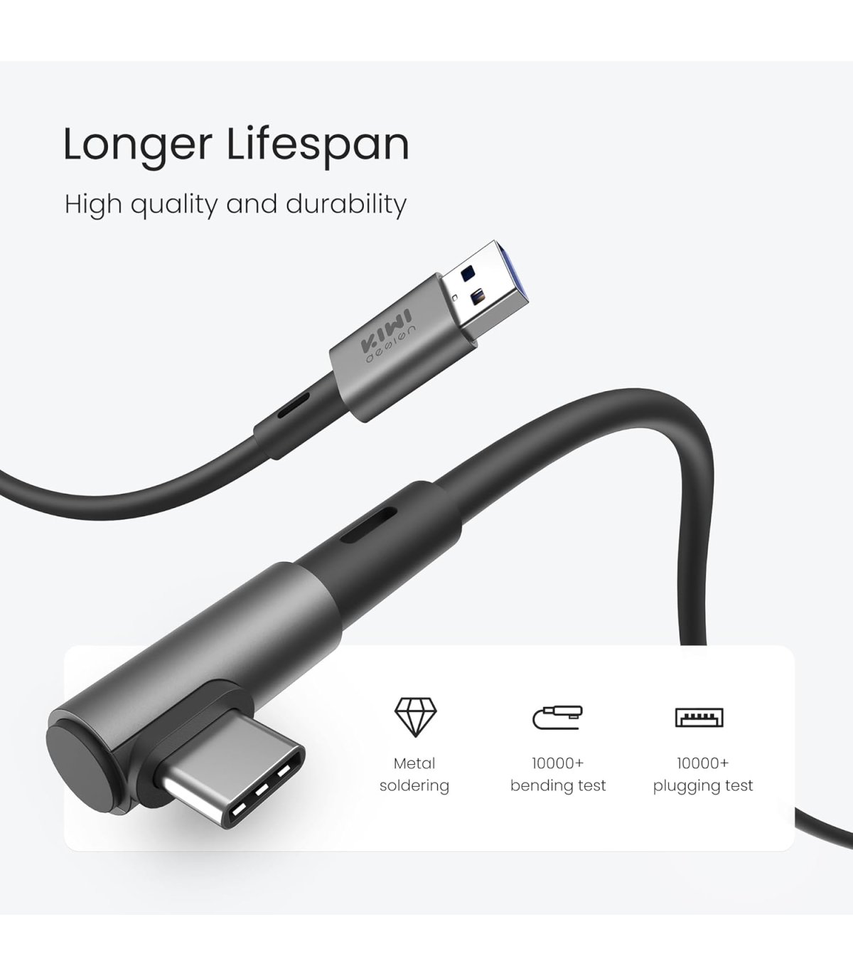 Купить Кабель KIWI design Link Cable 5 м USB 3.0 (черный) Отличная цена