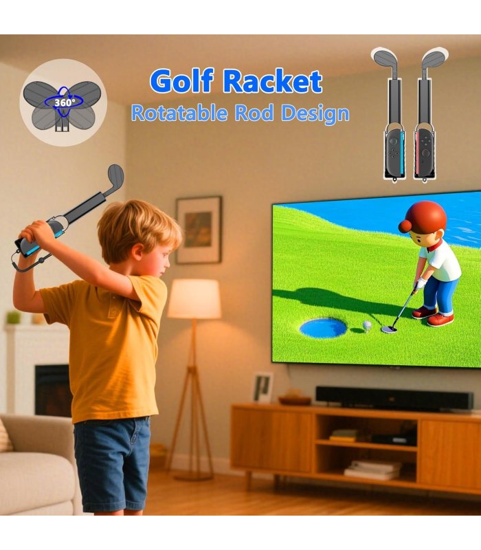 Osta HEYSTOP 10-ühes Nintendo Switchi sporditarvikute komplekt: Joy-Coni tennisereketid, golfikepid, jalarihmad ja muud tarvikud Hea hind