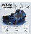 Buy CHEREEKI PS4 Wireless Controller Black / Blue for Great Price