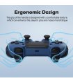 Buy CHEREEKI PS4 Wireless Controller Black / Blue for Great Price