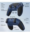 Įsigykite Pultelis CHEREEKI PS4 Belaidis Juoda / Mėlyna Gera Kaina 