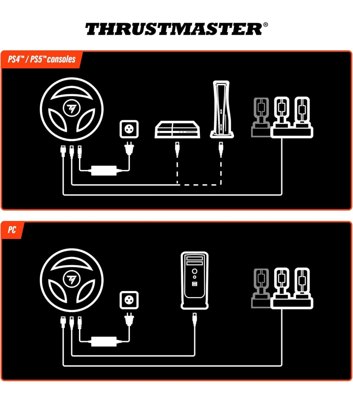 Pirkt Thrustmaster T598 Direct Axial Drive Force Feedback sacīkšu stūre Xbox Series S / X, PC Lieliska cena