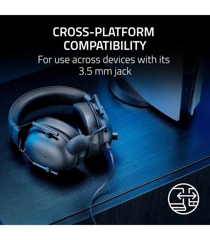 Pirkt Razer BlackShark V2 X vadu austiņas 3.5mm PC / PS4 / PS5 / Xbox One / S/X sērija Lieliska cena