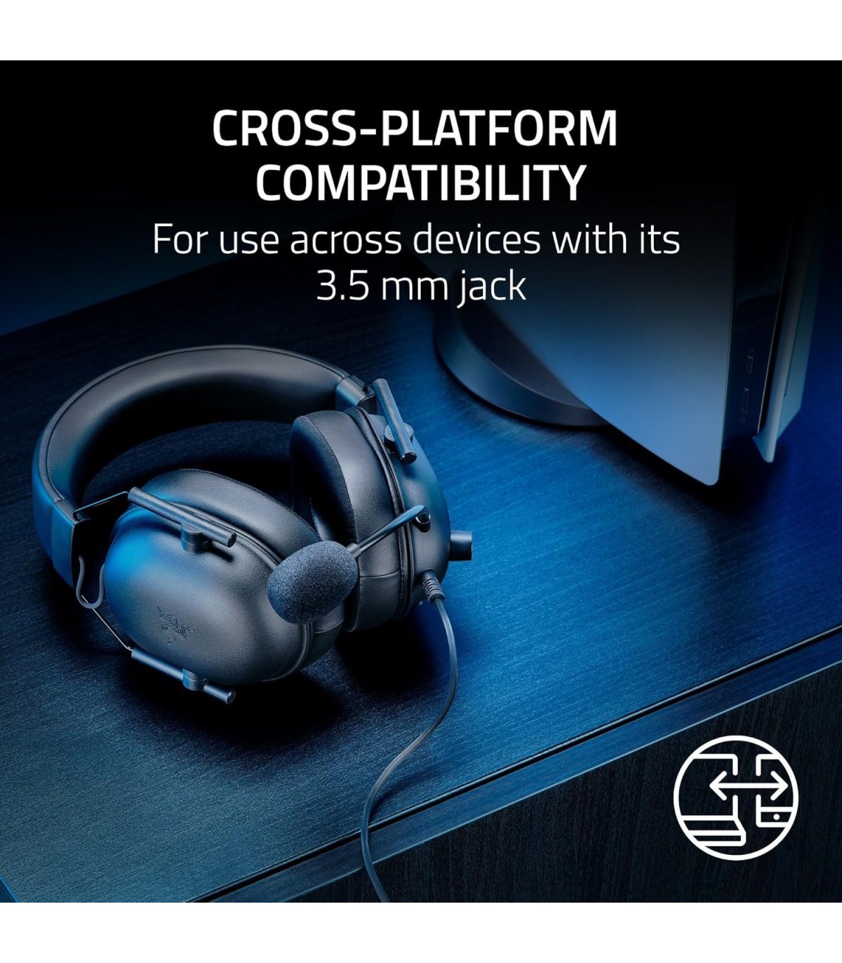 Купить Проводные наушники Razer BlackShark V2 X 3.5mm ПК / PS4 / PS5 / Xbox One / Series S/X Отличная цена