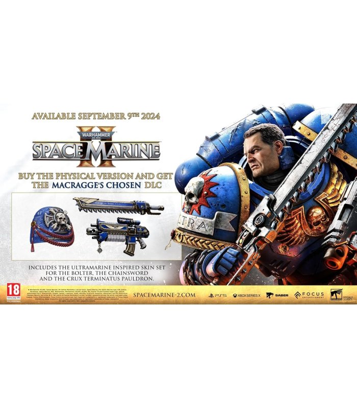 Buy Warhammer 40,000: Space Marine 2 PS5 [Pre-owned] for Great Price