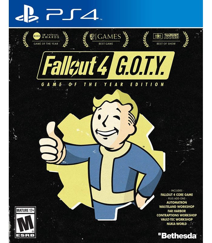 Įsigykite Fallout 4: Game of the Year Edition PS4 [Naudotas] Gera Kaina 