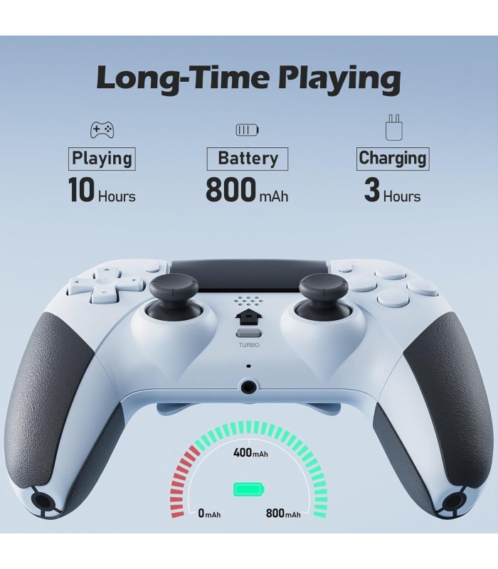 Купить Беспроводной контроллер PS4 T-29 белый Отличная цена