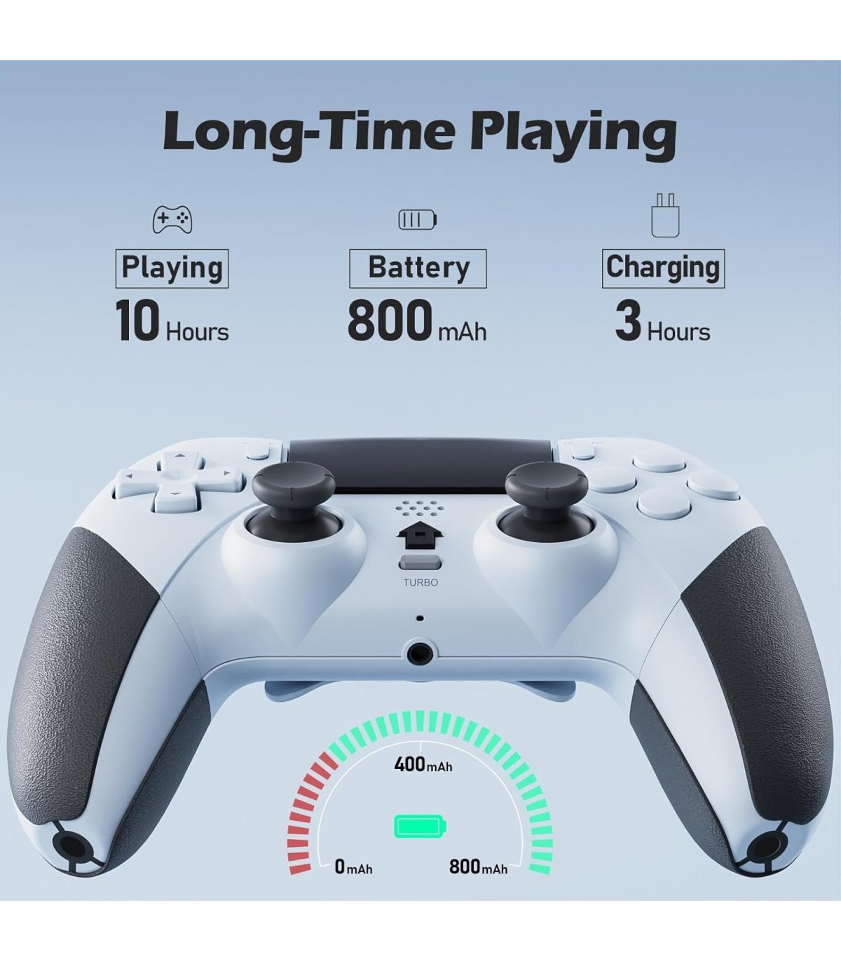 Osta PS4 juhtmeta kontroller T-29 valge Hea hind