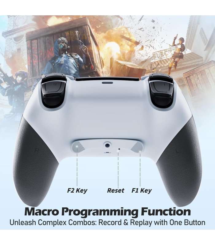Osta PS4 juhtmeta kontroller T-29 valge Hea hind