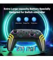 Buy MYSTILUCK Wireless Pro Controller Nintendo Switch / PC RGB, Black for Great Price