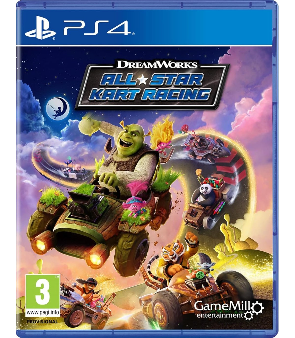 Pirkt Dreamworks All-Star Karting Racing PS4 / PS5 Lieliska cena