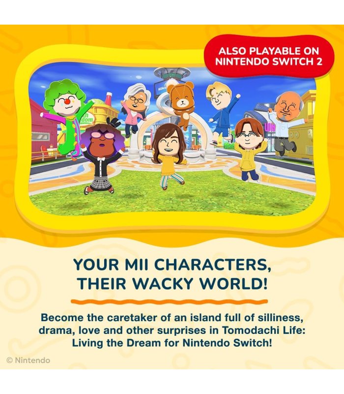 Купить Tomodachi Life: A Dream Life Nintendo Switch Отличная цена