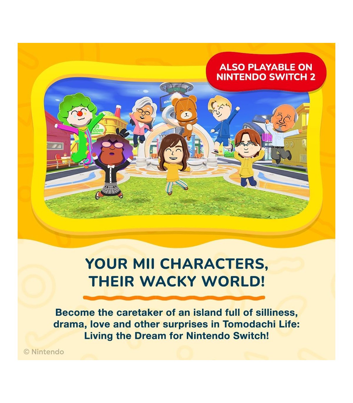 Купить Tomodachi Life: A Dream Life Nintendo Switch Отличная цена