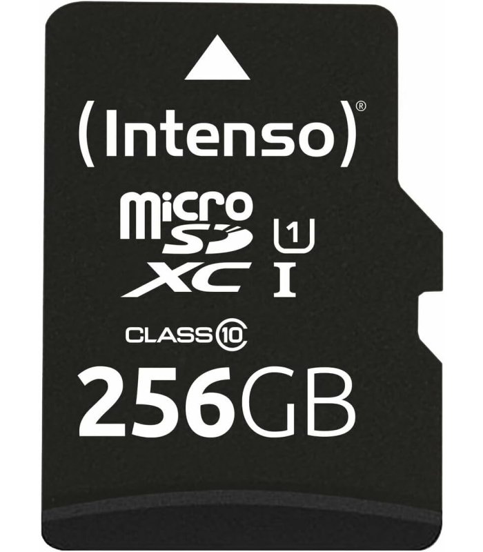 Įsigykite Atminties kortelė Intenso microSDXC UHS-I 256GB Premium Gera Kaina 