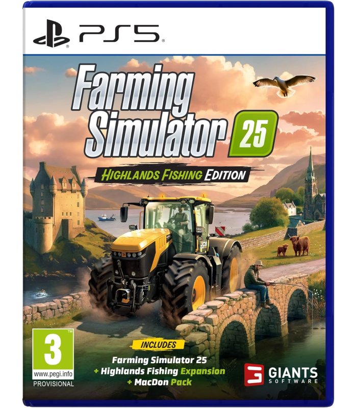 Купить Farming Simulator 25: Highlands Fishing Edition PS5 Отличная цена
