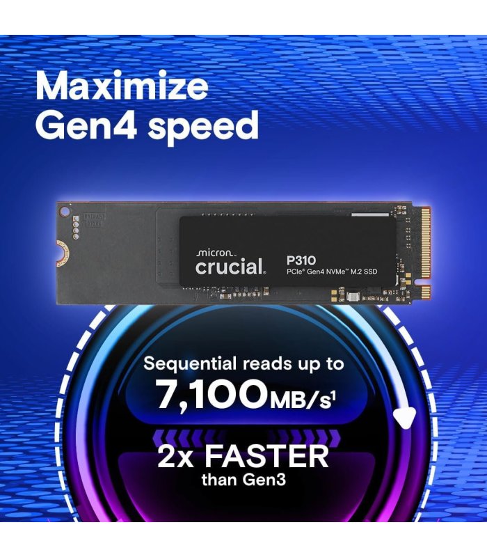 Osta Sisemälu laiendus Playstation 5 Crucial P310 1TB M.2 SSD Hea hind