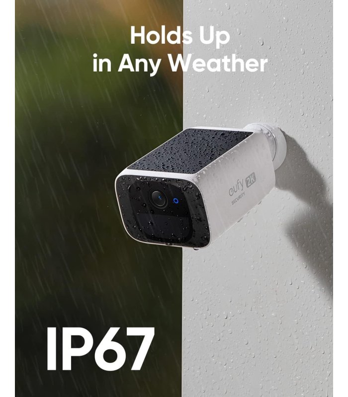 Pirkt eufy Security SoloCam 2-Pack C220 āra novērošanas kamera Lieliska cena