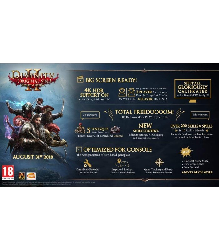 Buy Divinity: Original Sin Enhanced edition Xbox One [Pre-owned] for Great Price
