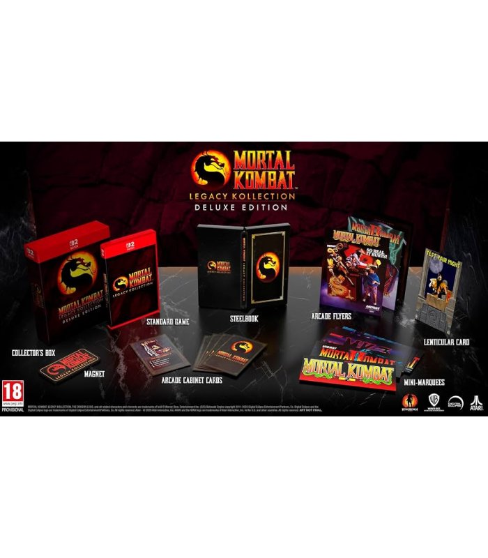 Pirkt Mortal Kombat: Legacy Kollection Nintendo Switch 2 [Lietotas] Lieliska cena