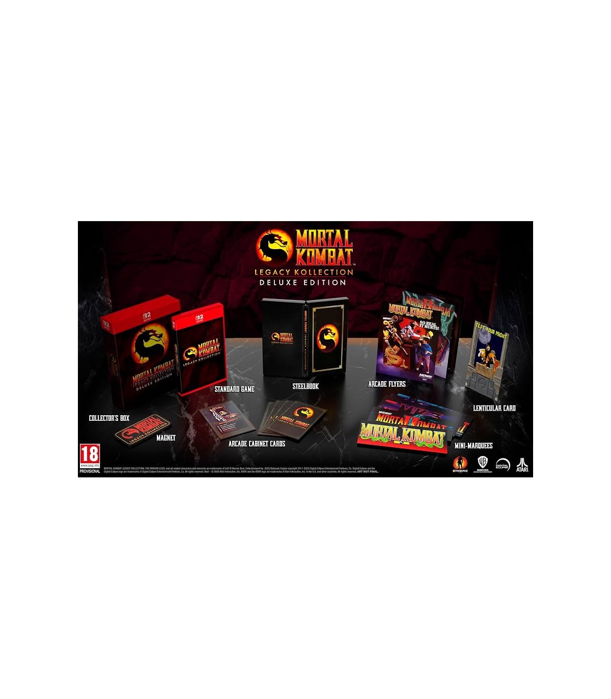 Pirkt Mortal Kombat: Legacy Kollection Nintendo Switch 2 [Lietotas] Lieliska cena