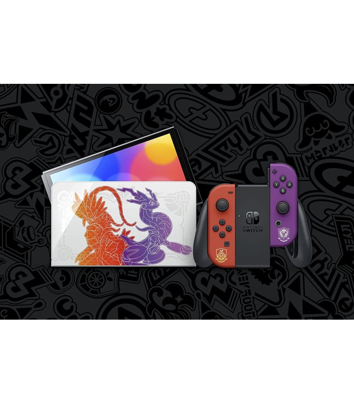 Įsigykite Nintendo Switch OLED Pokémon Scarlet & Violet Edition [Naudotas] Gera Kaina 