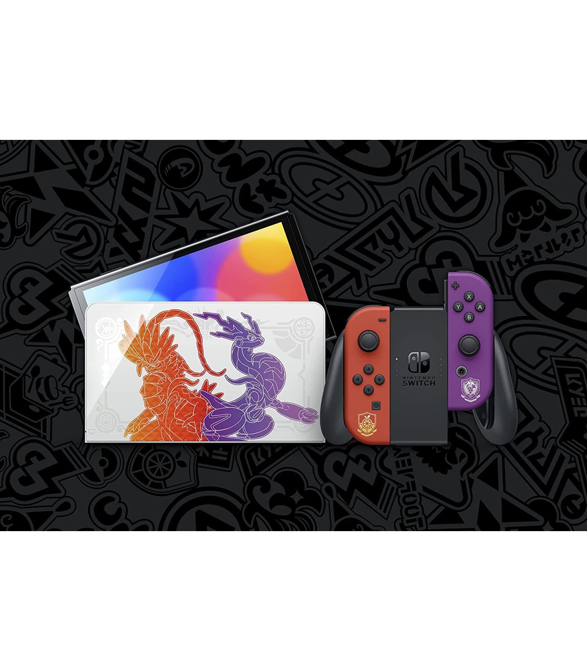Купить OLED-модель Nintendo Switch Pokemon Scarlet и Violet Limited Edition [Пользованый] Отличная цена