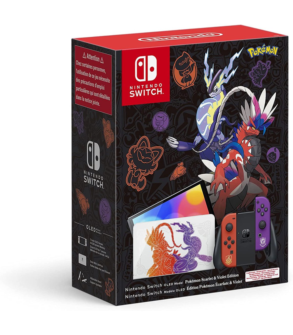 Buy Nintendo Switch OLED Model Pokemon Scarlet and Violet Limited Edition [Pre-owned] for Great Price