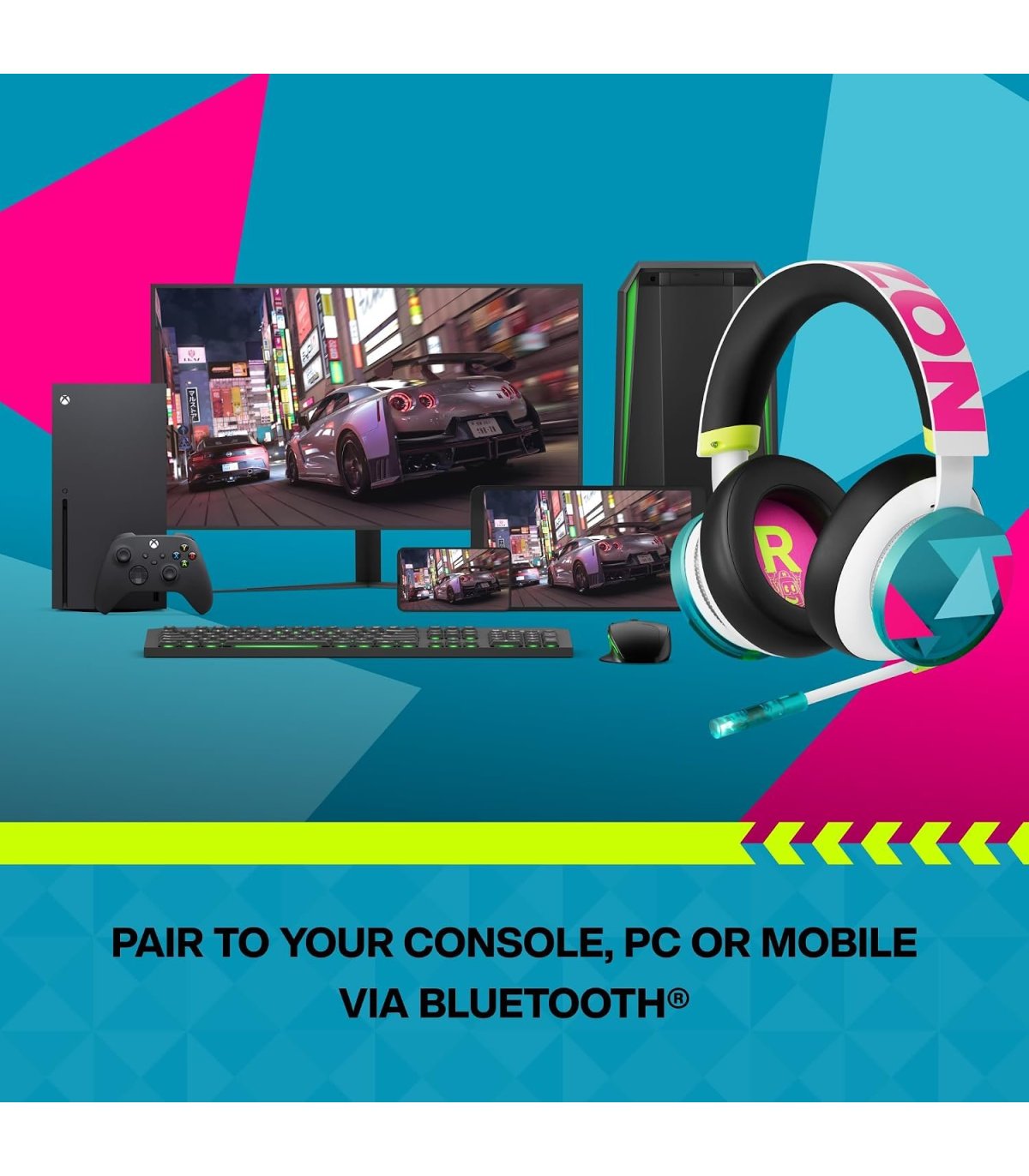 Pirkt Xbox bezvadu austiņas "Forza Horizon 6" ierobežotā sērija Lieliska cena