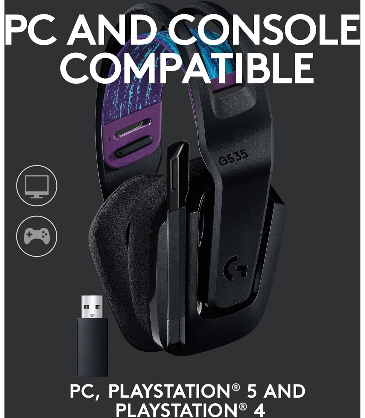 Osta Logitech G535 LIGHTSPEED juhtmevabad mänguklapid Hea hind