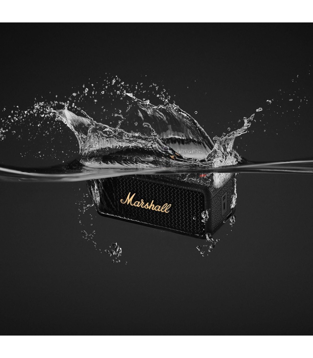 Buy Marshall Emberton III Bluetooth Wireless Speaker Black and Brass for Great Price